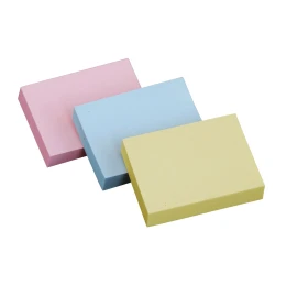 Снимка на Stick'n Самозалепващи се листчета, 38 x 51 mm, пастелни цветове, 100 листа, 3 броя