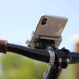 Снимка на Поставка за телефон TNB Urban Retro, за колело, сива