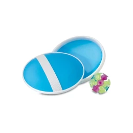 Снимка на More Than Gifts Комплект за игра Catch & Play, с 2 пада и топче, син