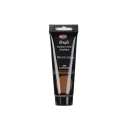 Снимка на Beifa Акрилна боя, в тубичка, 75 ml, кафява