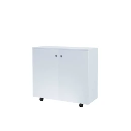 Снимка на Шкаф RFG, с 2 рафта, с колелца, 1040 х 400 х 900 mm, ПДЧ, бял