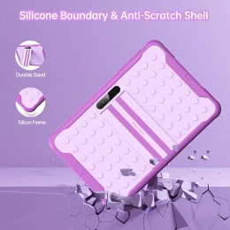 Снимка на Таблет Pritom K10, 10'', Quad Core, 64 GB, 4 GB RAM, Android, 13, IPS, 7731E Quad Core, задна камера 8 MP, предна камера 2 MP, лилав