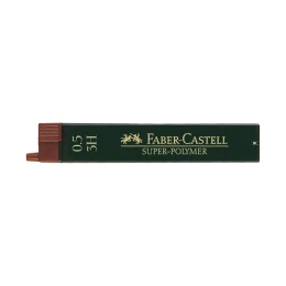 Снимка на Faber-Castell Мини графити Super-Polymer, 0.5 mm, 3H, 12 броя