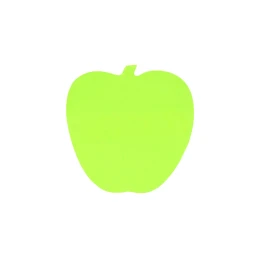 Снимка на Stick'n Самозалепващи се листчета Ябълка, неонови, зелени, 50 листа