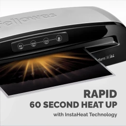 Снимка на Ламинатор Fellowes Saturn 3i, A4, за фолио до 125 микрона, максимална широчина на фолиото 235 mm