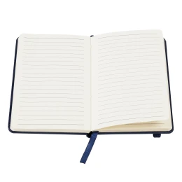 Снимка на TOPS Тефтер Attendant, A6, с ластик, офсетова хартия, 80 листа, тъмносин