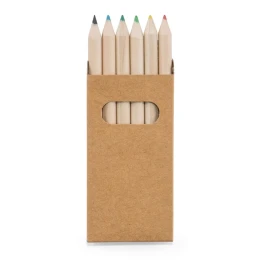 Снимка на Bird Цветни моливи, в кутия, 6 броя