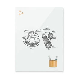 Снимка на Rocada Поставка за стъклена дъска, магнитна, бамбукова