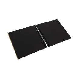 Снимка на Goldbuch Албум, с 40 черни страници, със спирала, 20 х 20 cm, бежов