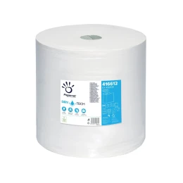 Снимка на Индустриална ролка Papernet Dry Tech, двупластова, 1000 къса, 360 m