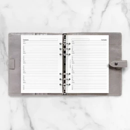 Снимка на Filofax Пълнител за органайзер, A5, за имена, адреси и телефони