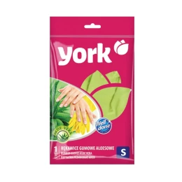 Снимка на Ръкавици Алое Вера York, гумени, S