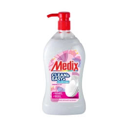 Снимка на Препарат за миене на съдове Medix Clean & Easy, с помпа, бял, 800 ml