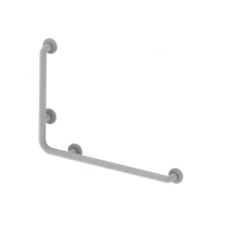 Снимка на Помощна ръкохватка, ъглова, 78 х 55.5 cm, бяла