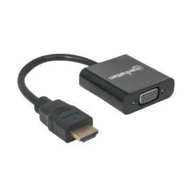 Снимка на Адаптер Manhattan, HDMI към VGA, 2 Ethernet порта