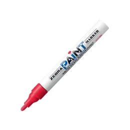 Снимка на Zebra Перманентен маркер Paint Marker, 3.0 mm, червен