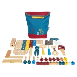 Снимка на Small Foot Комплект инструменти, в раница, дървени, детски