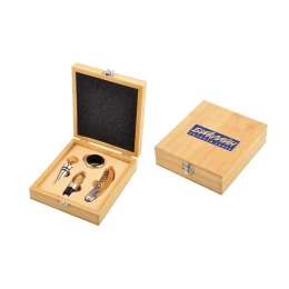 Снимка на Office 1 Аксесоари за вино Bella, в дървена кутия