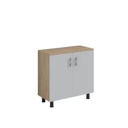 Снимка на Шкаф RFG, 800 х 400 х 850 mm, ЛПДЧ, дъб сонома и сиво