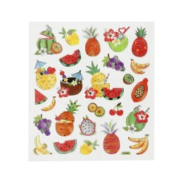 Снимка на Creativ Company Стикери, екзотични плодове, 1 лист, 26 броя