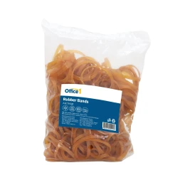 Снимка на Office 1 Ластици, 100% каучук, широчина 5 mm, 500 g, кафяви