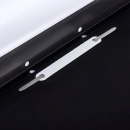 Снимка на Папка Economy, PP, с перфорация, черна