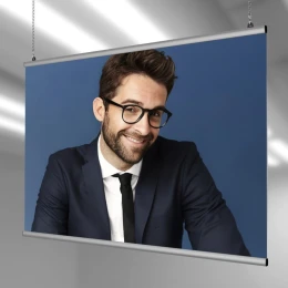 Снимка на Лайстна за плакат Clip, 120 cm, 2 броя