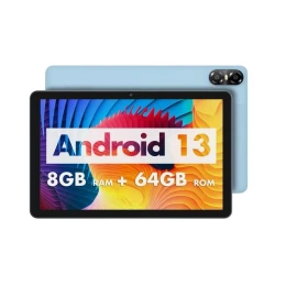Снимка на Таблет Pritom E10, 10'', Octa Core, 64 GB, 8 GB RAM, Android 13, IPS, A523 Octa Core, предна камера 2 MP, светлосин