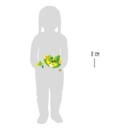 Снимка на Small Foot Игра за баланс Жаба, дървена, 20 части