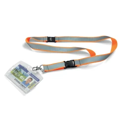 Снимка на Durable Лента за бадж Reflective, текстилна, оранжева