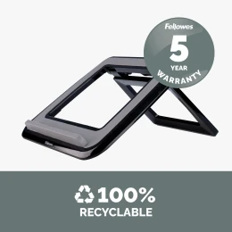 Снимка на Стойка за лаптоп Fellowes I-Spire, охлаждаща, до 17'', черна