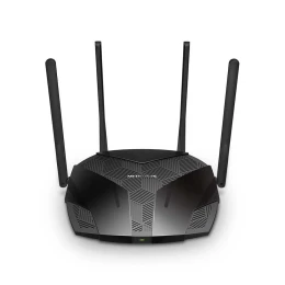 Снимка на Рутер Mercusys MR80X, безжичен, Wi-Fi 6, честота 2.4/5 GHz, WPA3