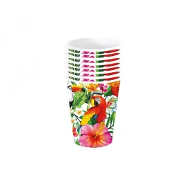 Снимка на Чаша Хавай, картонена, 9 cm, 240 ml, 6 броя