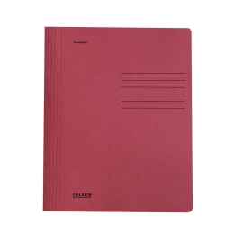 Снимка на Falken Папка, картонена, с машинка, бордо