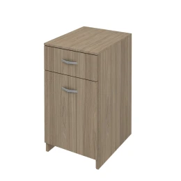Снимка на Контейнер за бюро K9, с 1 чекмедже, с врата, 40 x 35 x 58 cm, ПДЧ, цвят лукс