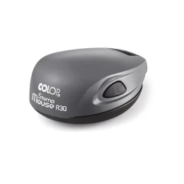 Снимка на Colop Печат Stamp Mouse R 30, джобен, кръгъл, 30 mm, сив