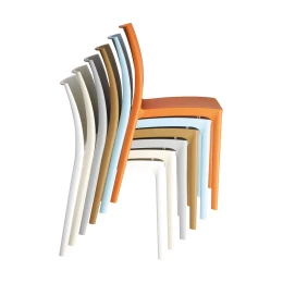 Снимка на Градински стол RFG Milano, пластмасов, до 120 kg, тъмнозелен