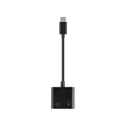 Снимка на Адаптер TNB, 4 порта, USB Type-C към 3.5 mm жак, черен