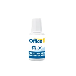 Снимка на Office 1 Коректор с четка, на водна основа, 20 ml