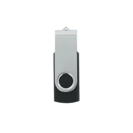 Снимка на Office 1 USB флаш памет Swivel, USB 2.0, 16 GB, без лого, черна