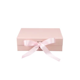 Снимка на Office 1 Кутия Gift Box, с магнитно затваряне, сгъваема, 24 х 18 х 7.8 cm, розова