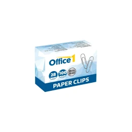 Снимка на Office 1 Кламери, 28 mm, 100 броя