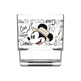 Снимка на Disney Бутилка за пътуване, в комплект с 2 стъклени чаши, червена