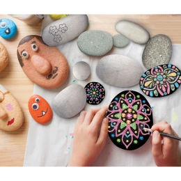Снимка на Moxy Комплект за рисуване на Мандала камъни
