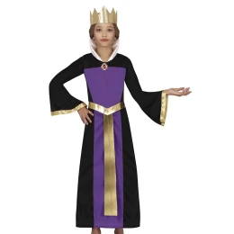Снимка на Костюм на Кралица, лилав, за 7-9 годишни деца