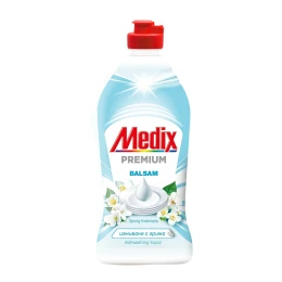Снимка на Препарат за миене на съдове Medix Balsam, пролетна свежест, 415 ml, бял