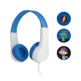 Снимка на Слушалки Sencor SEP 255BL, с кабел 1.2 m, детски, 3.5 mm жак, 85 dB, сини