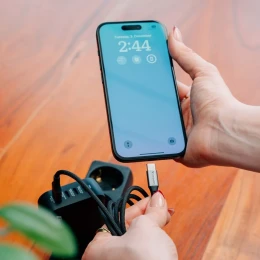 Снимка на Кабел Verbatim Sync & Charge, USB Type-C към USB Type-C, 100 W, 120 cm, USB Type-A