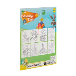 Снимка на Moxy Книжка за оцветяване с великденски мотиви, А4, 64 страници