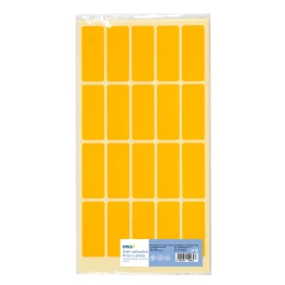 Снимка на Office 1 Самозалепващи се етикети за цени, 21 x 51 mm, оранжеви, 200 броя